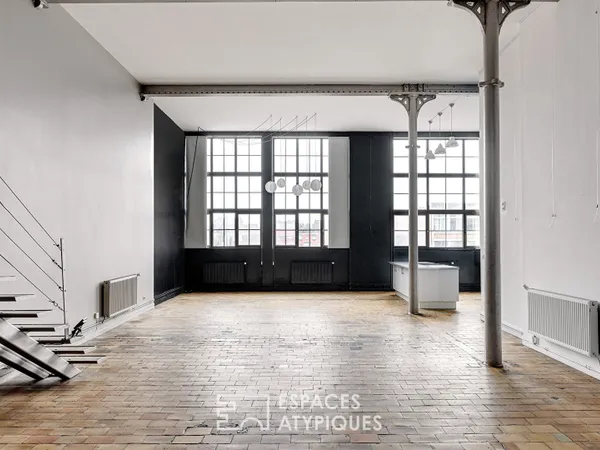 Loft d'exception dans un ancien site textile 