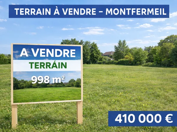 Terrain 998 m² 