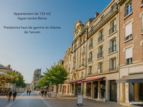 Appartement 133 m2 - hypercentre 