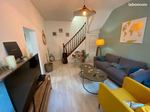 Maison T4 80 m avec terrasse et dépendance Tours Halles 