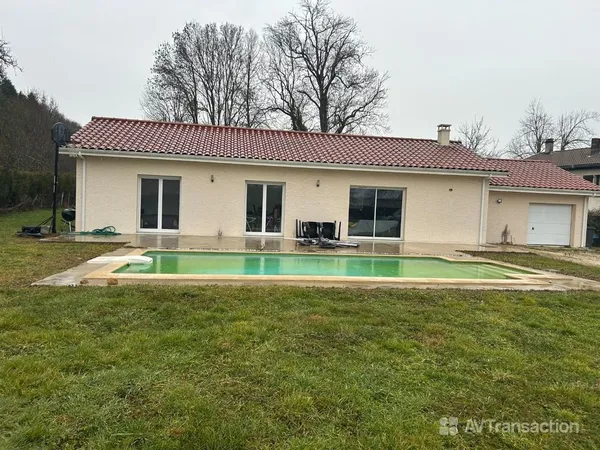 Maison contemporaine 6 pièces, plain-pied 