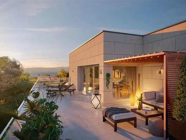 VUE MER POUR CE SUPERBE T4 DE 95 M² AVEC ROOFTOP DE 70m² 