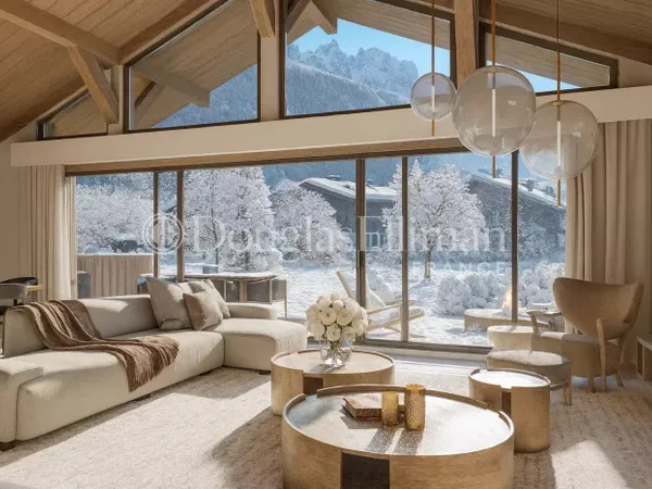 CHAMONIX - Chalet neuf de 4 chambres au coeur des Praz 