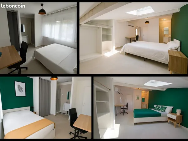 Maison en colocation Pessac avec jardin 