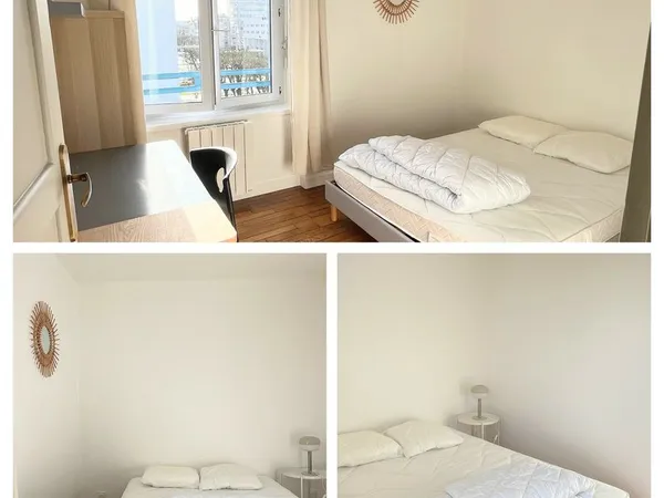 3 Chambres en colocation - Lorient Centre - 90m2 très lumineux 