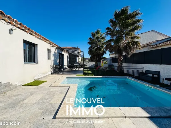 Magnifique maison contemporain t4 - piscine - terrasse 