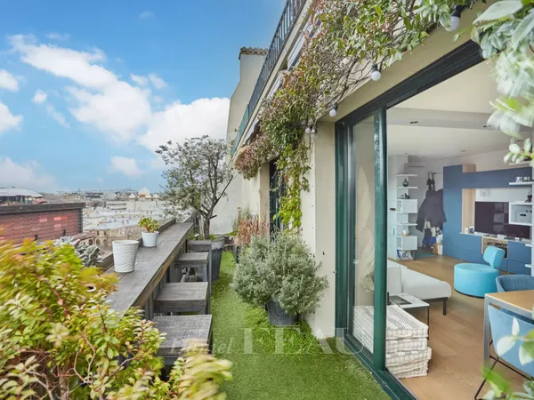 Paris VII - Gros Caillou - Appartement avec terrasses et vue sur Paris 