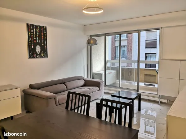 F3 métro DUPLEIX 2 chambres balcon DISPONIBLE LE 1er DECEMBRE 
