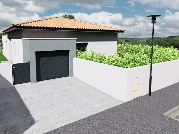 Terrain + maison 111 m² 