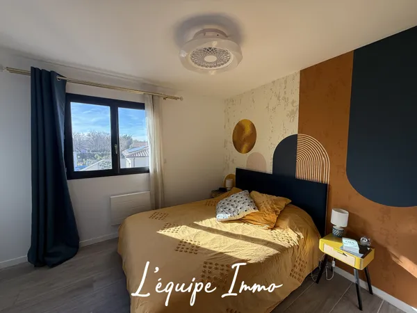 Maison T4 de 90 m2 avec jardin au coeur de Saint Simon. 