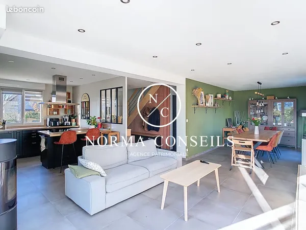Maison moderne familiale 160m2 - 5 chambres 