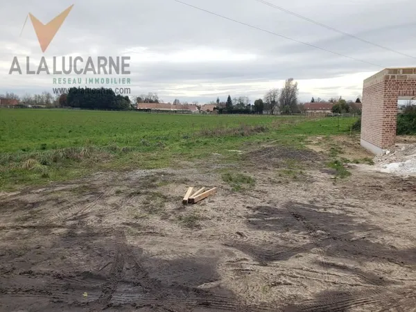 Terrain Vente Hergnies  1375m² 74500€