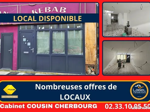 Local d'activité 60 m² 