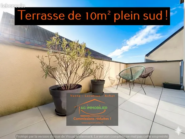 Appartement 3 pièces 65 m² 