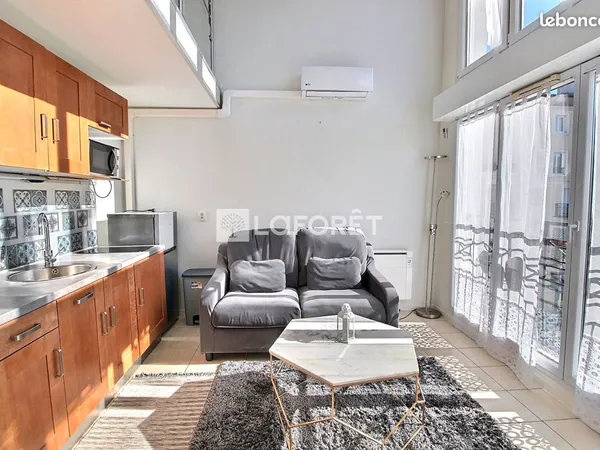 Loft 2 pièces 35 m² 