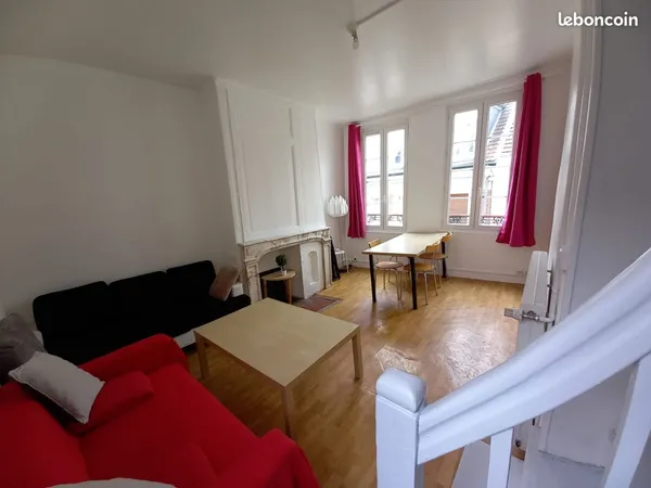 F5 en triplex de charme colocation 4 personnes 