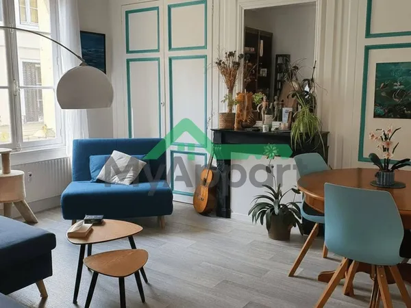 Appartement 3 pièces 49 m² 