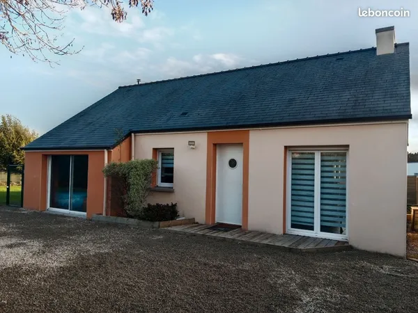 Maison plain pied 2 chambres 80m2 