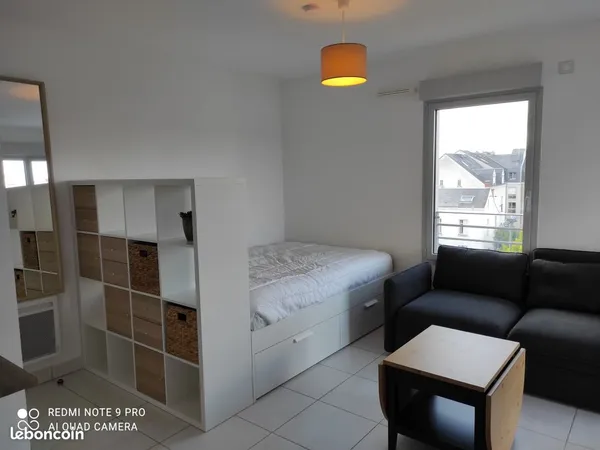 Location studio meublé 