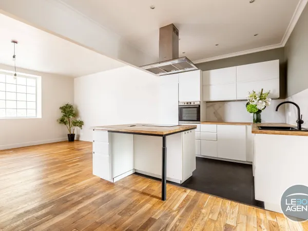 Vends beau 3 pièces, 2 chambres, quartier centre/Victor Hugo 