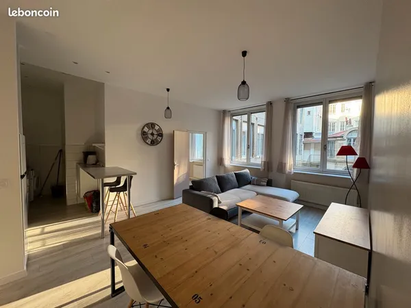 Appartement Meublé 56 M2 hypercentre 