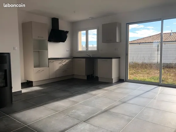 Maison 3CH avec garage 