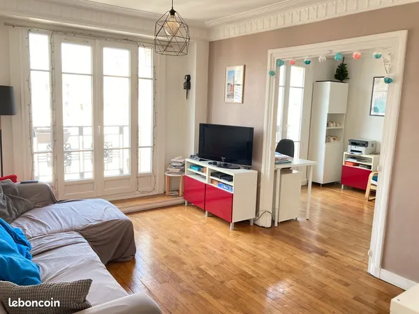 Appartement 70m² avec balcons, Porte de Versailles 
