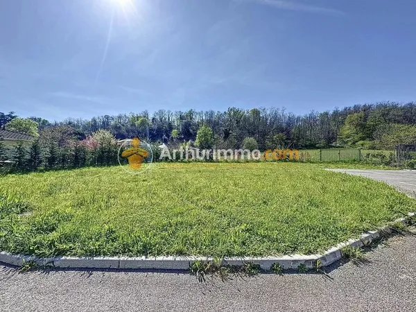 Terrain de 455m2 à St Bonnet de Mure 