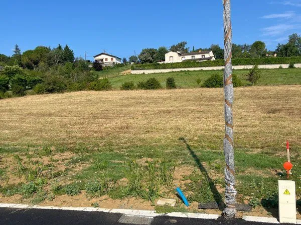 Terrain de 1191m2 viabilisé 