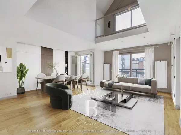 LA GARENNE COLOMBES APPARTEMENT TRIPLEX AVEC TERRASSE 