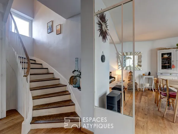 Une villa singulière face au Léman 