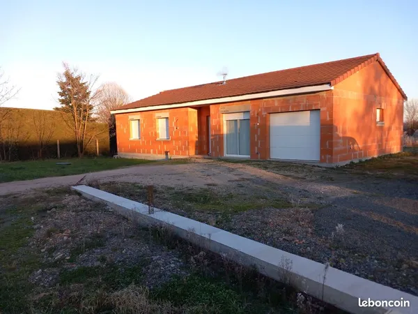 Maison individuelle neuve plein pied 89m2 habitables 