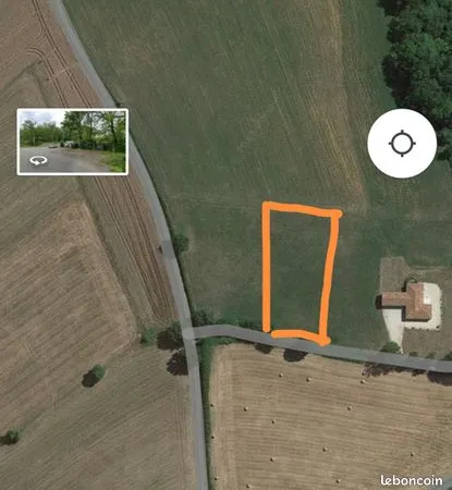 Terrain 2527 m² 