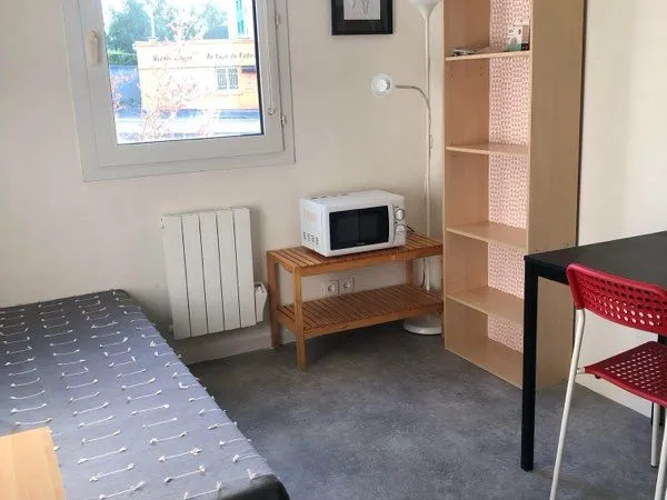 Studio meublé dans résidence sécurisée Grandmont 