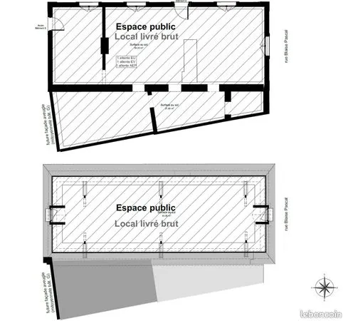 Bureau 126 m² 