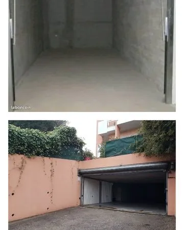 Garage fermé de plain-pied 