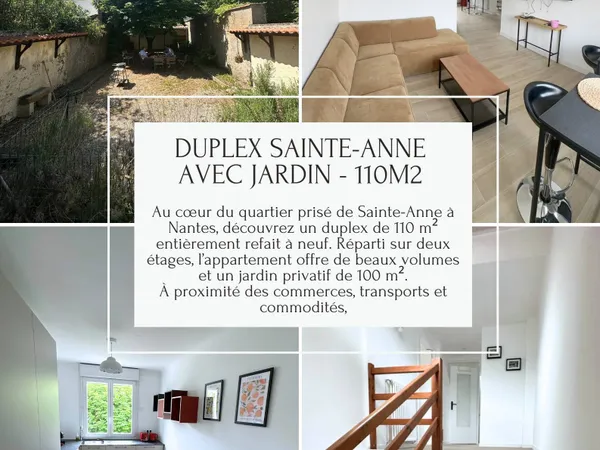 Location Duplex Sainte Anne 