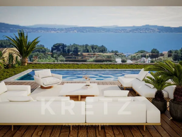 Villa neuve vue mer 