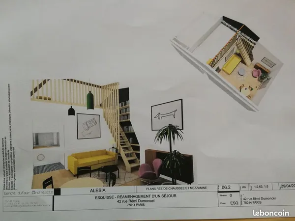 Appartement coup de coeur Paris 14e 