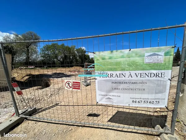 Terrain 416 m² Balaruc-les-Bains 