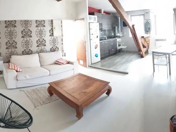 T3 meublé 57m2 a l annee, dispo immediate 