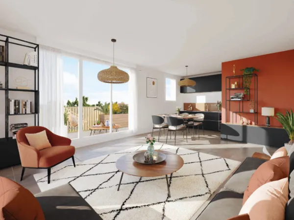 Appartement 4 pièces 89 m² 