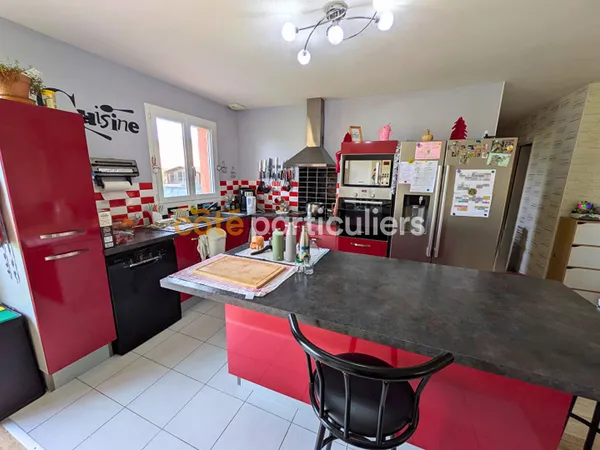 Maison 4 chambres - 109m² - Terrain 1 100m² 