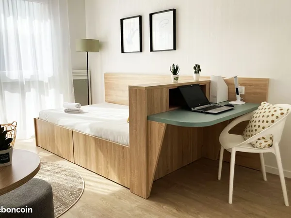 Appartement T1 23m² meublé et équipé 