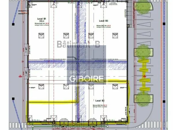 Local d'activité 195 m² 