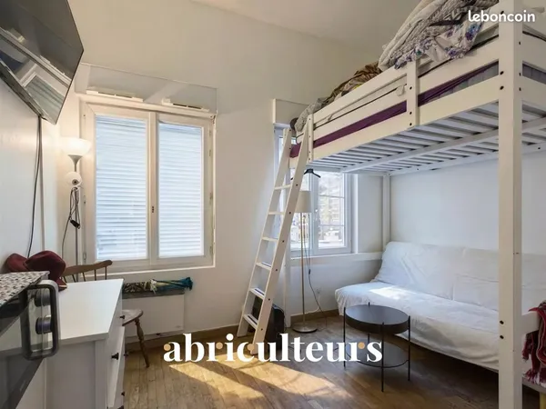 Studio 1 pièce 17 m² 