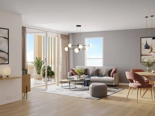 Appartement 3 pièces 73 m² 