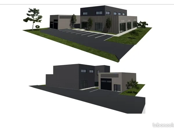 Local bureaux 365 m² 