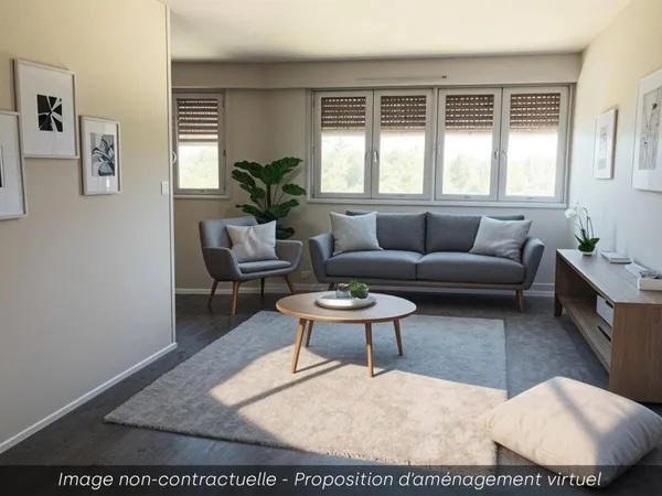 Appartement 3 pièces 61 m² 