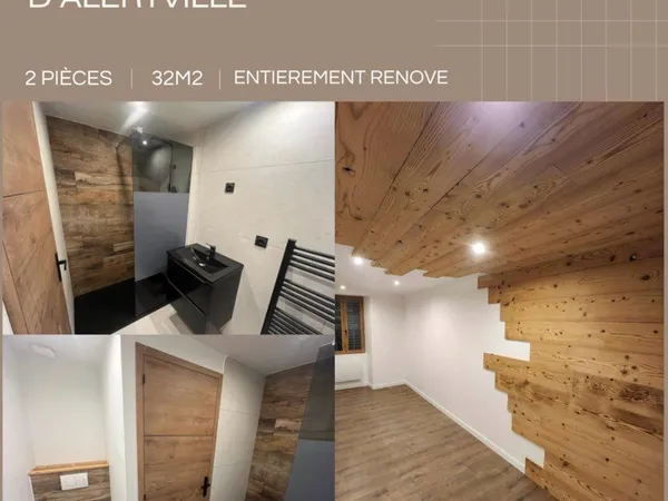 Appartement T2 entièrement rénové - Calme & Confort en plein coeur d'Albertville 